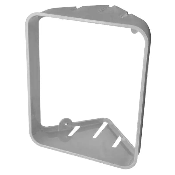 Angolare doccia Open con ripiano e doppio gancio 30 × 18 × H36,5 cm