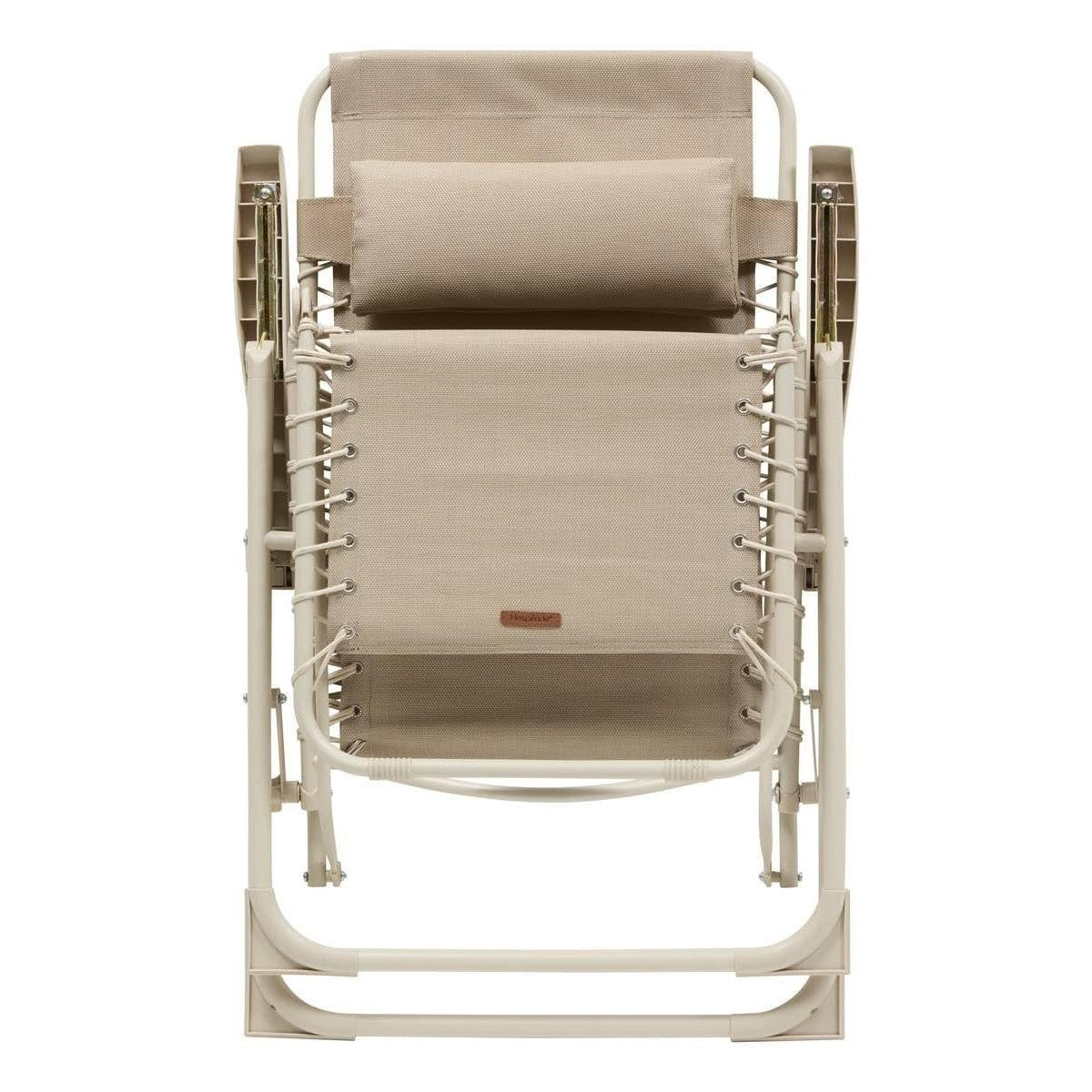 Fauteuil de relaxation Silos lin/argile 93 x 64 x 110 cm