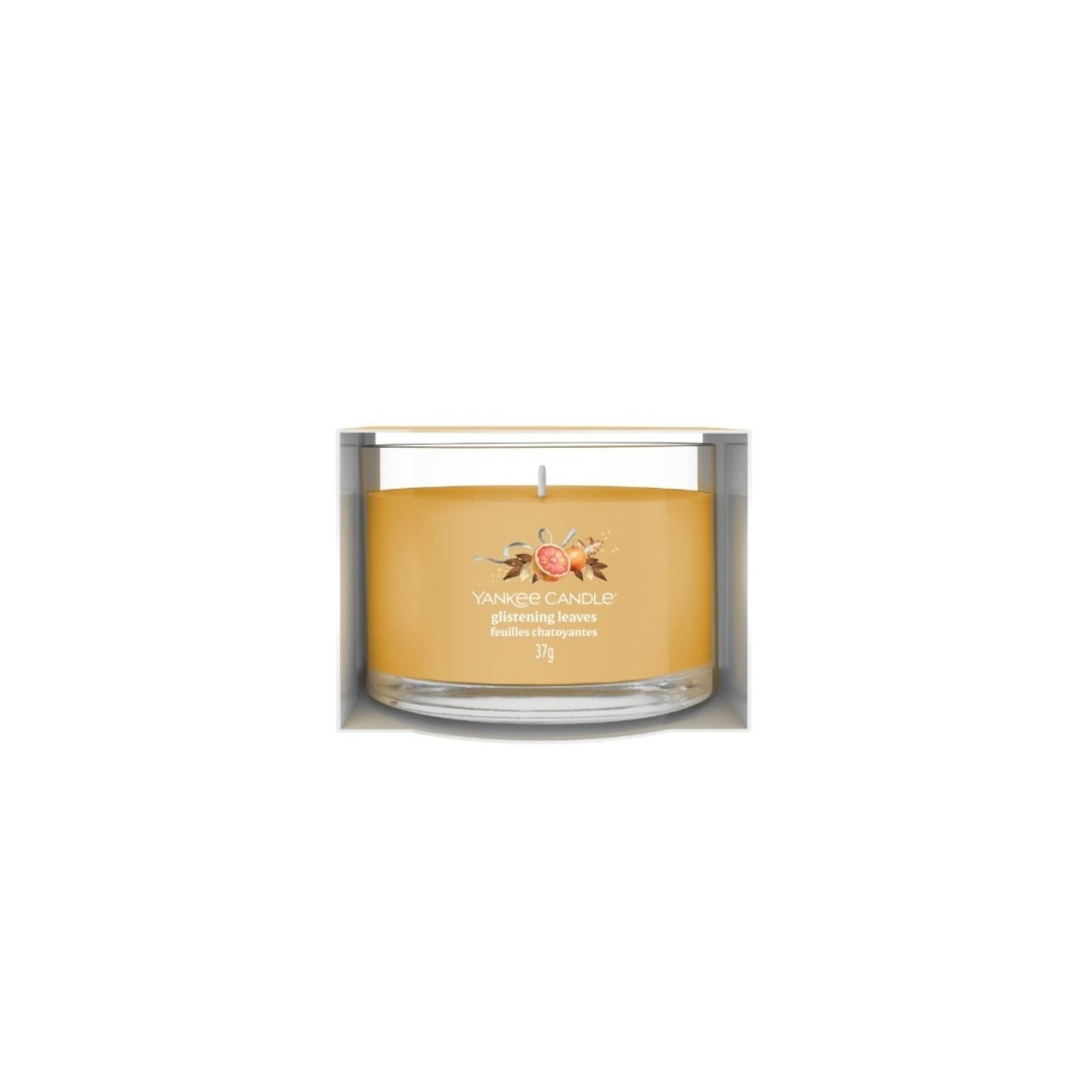 Bougie Feuilles scintillantes 37gr
