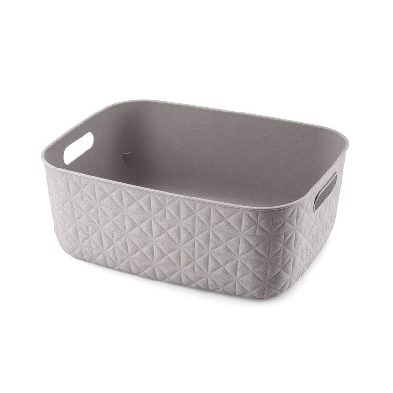 Curver Softex M panier gris tourterelle 37,9x29,2x14,3 h