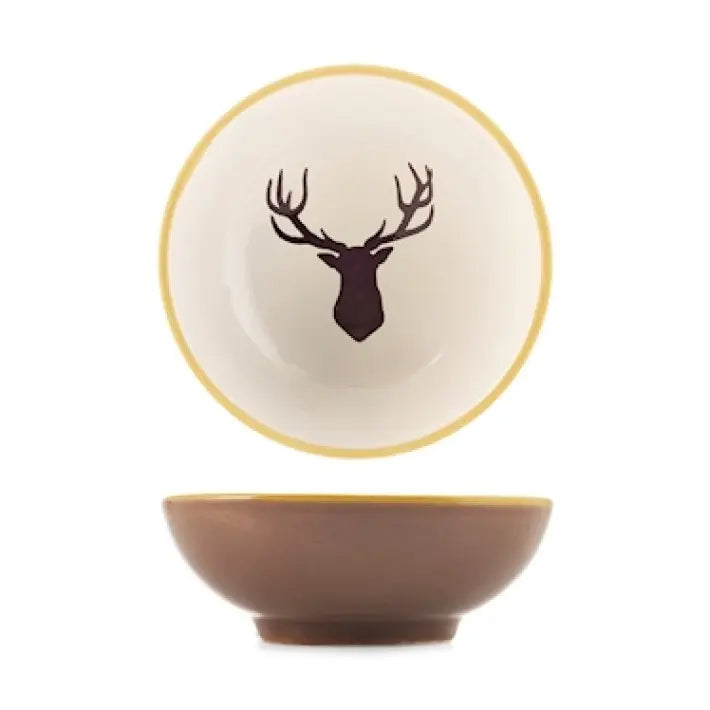 Mini-bol poke de Noël en porcelaine — 7,5 cm, 1 pièce assortie