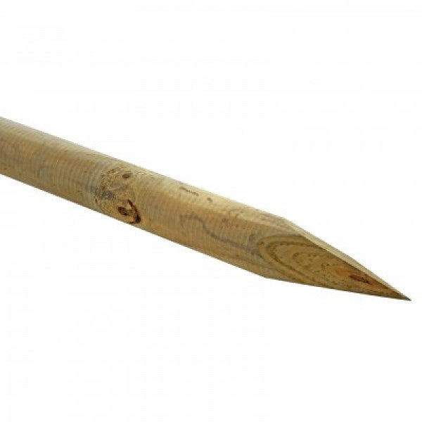 Mât rond pointu en bois imprégné Ø 6 cm h 200cm
