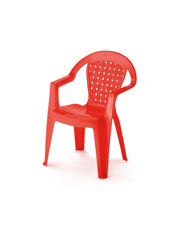 Chaise Norma enfant rouge 36x30xh50 cm