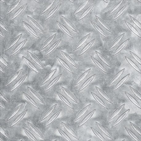 Tôle striée en aluminium 30x100x0,15 - Art.37152