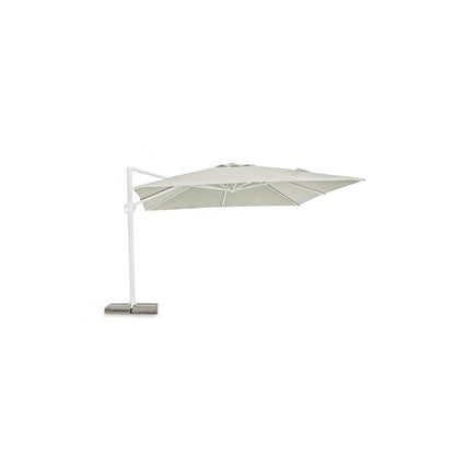 Parasol Eden blanc naturel 4x4 cm