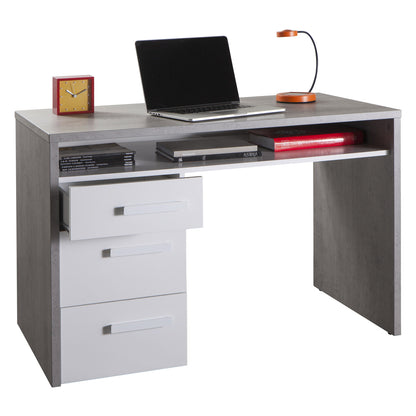 Bureau Mi Piace avec 3 tiroirs et 1 compartiment