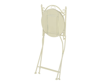 Chaise de bistro pliante d'extérieur en fer Marta