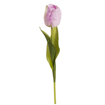 Tulipe artificielle rose clair 42 cm