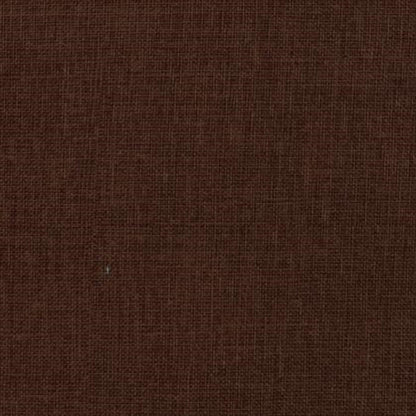 Housse de chaise bordée de fibre marron