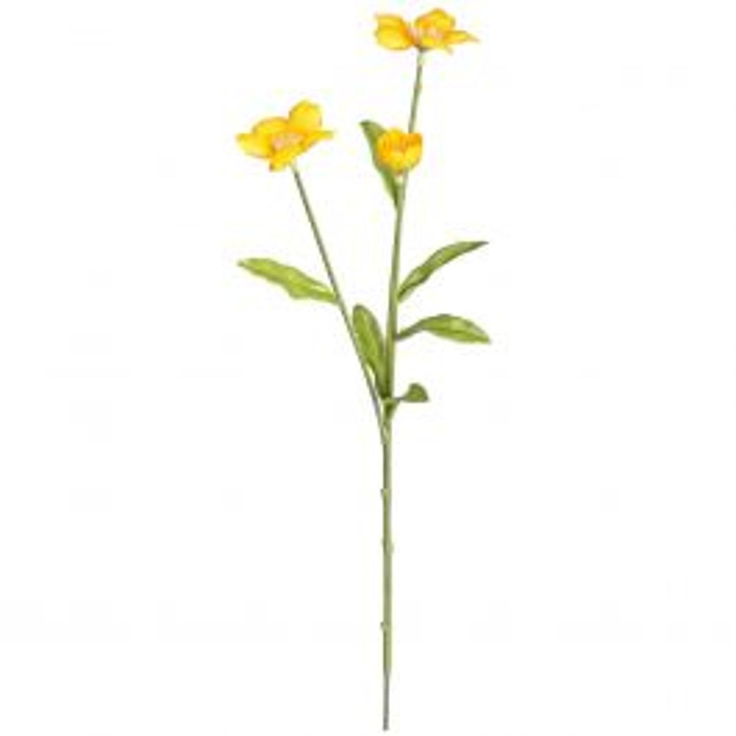 Fiore trilli giallo H 40 cm