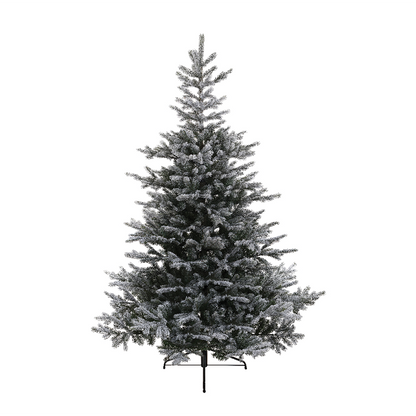Sapin de Noël Grandis enneigé H180 x Ø132 cm