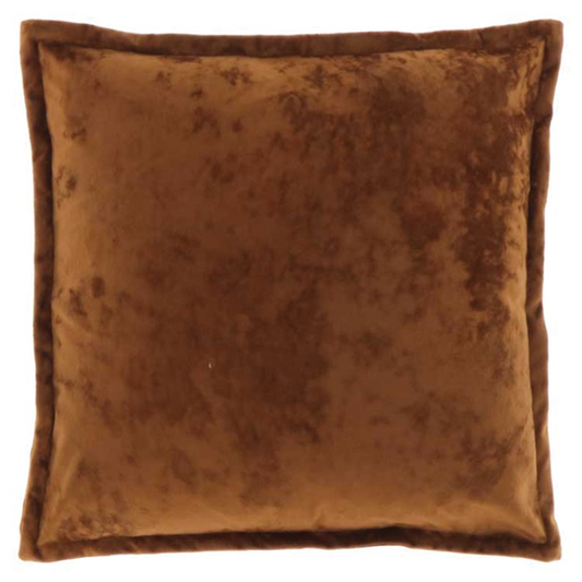 Coussin Tatum 45x45cm marron