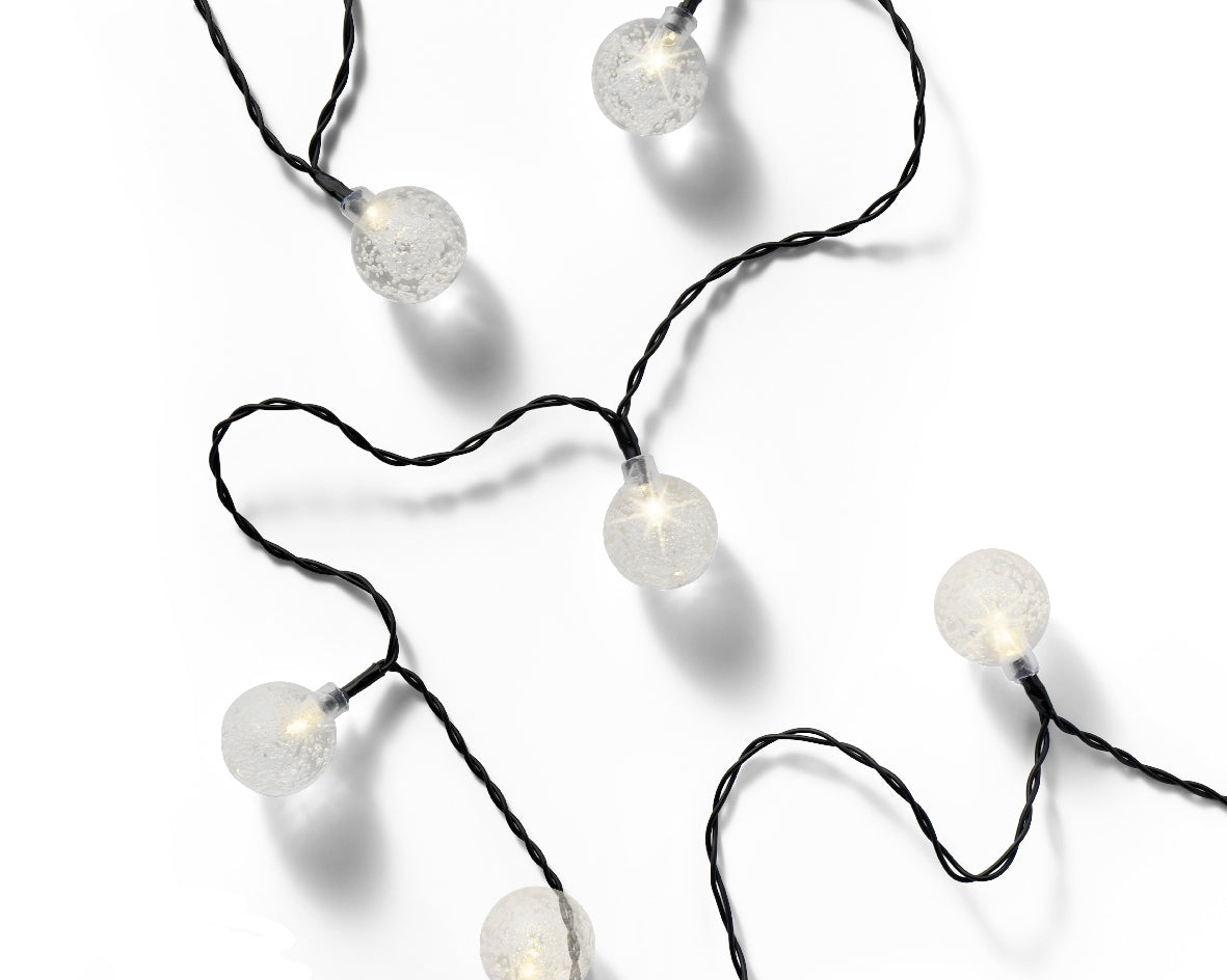 Lampes corde LED décoratives avec 8 fonctions effet scintillant pour extérieur L 580 cm