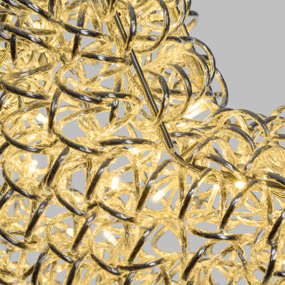 Guirlande Lumineuse de Noël Star ø60cm ATS Argent 100 LED