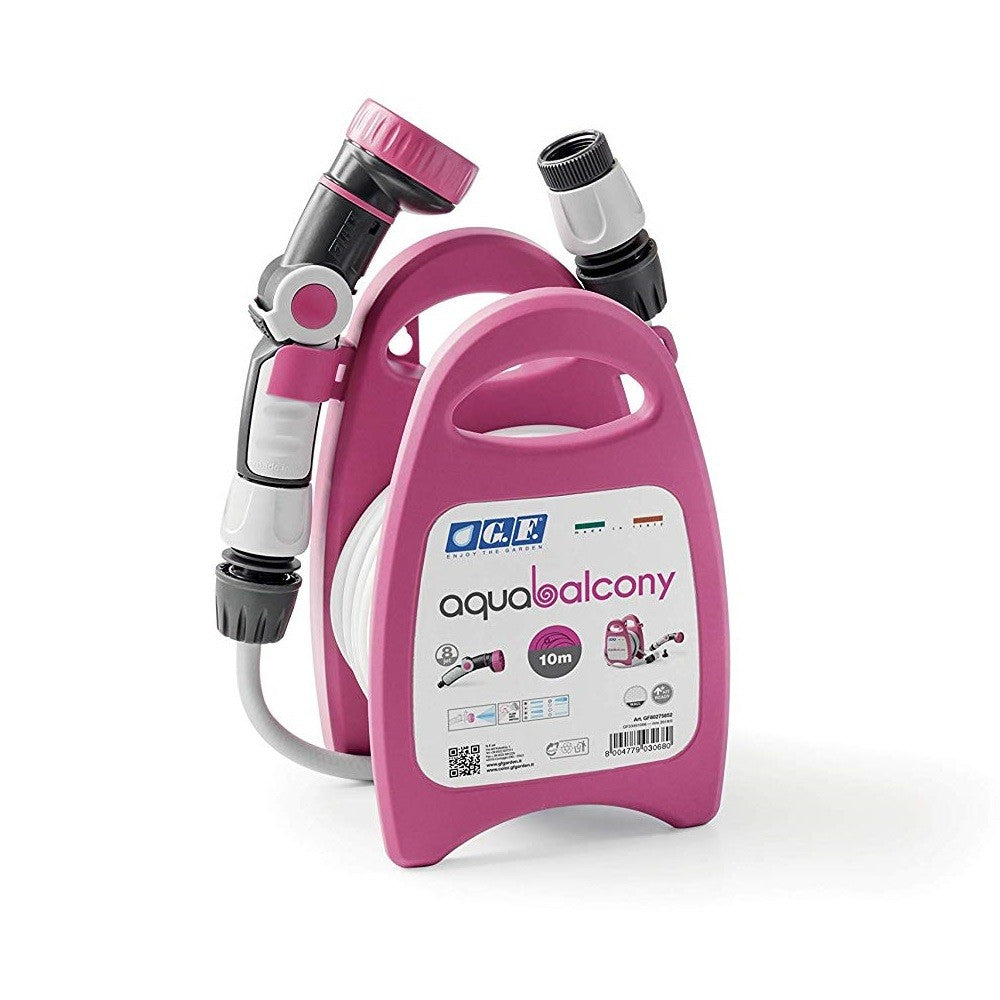 Kit support tuyau Aquabalcony fuchsia