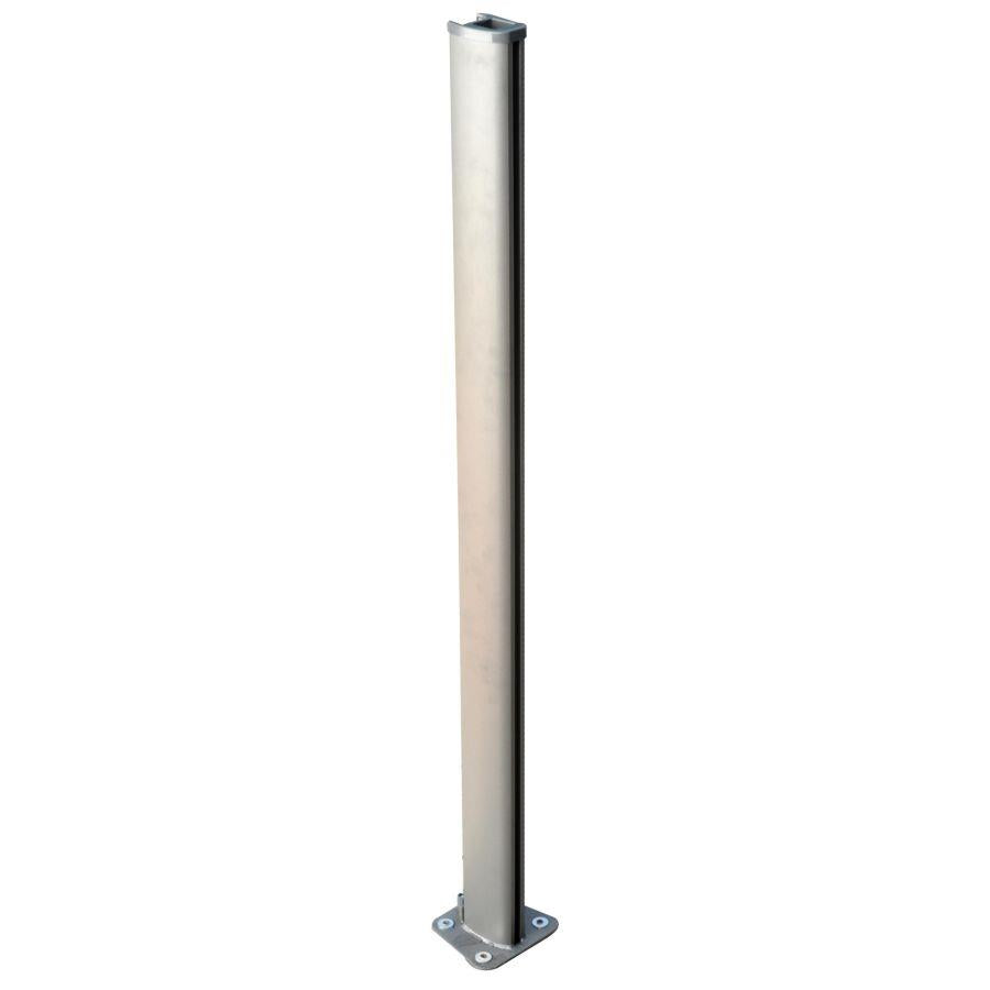 Rideau latéral en tissu gris 300x140 cm