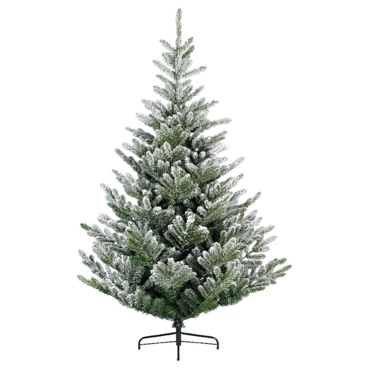 Sapin de Noël Epicéa Liberty enneigé Ø160 x H210 cm