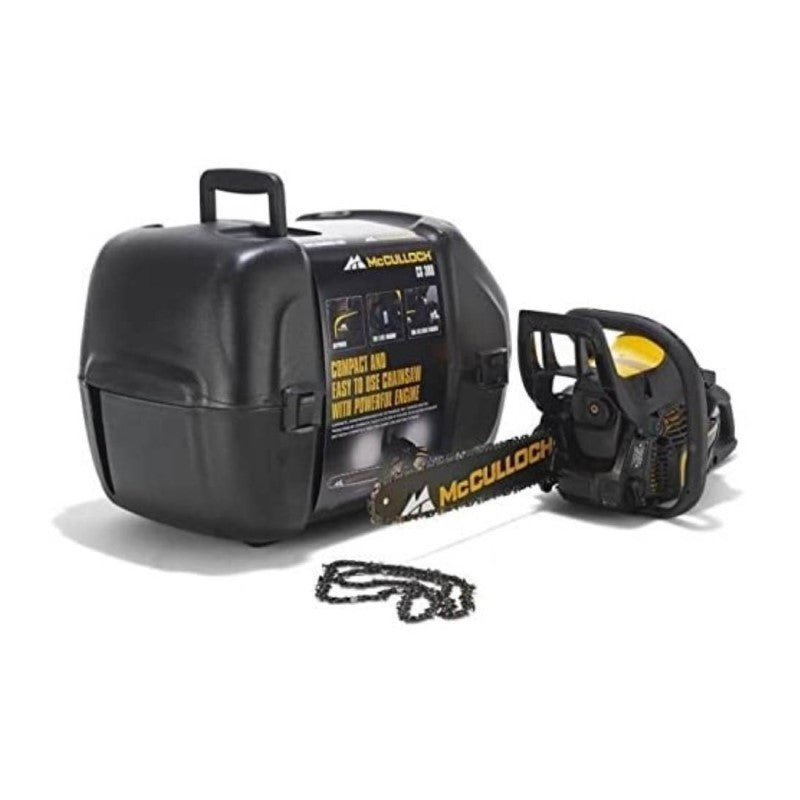 Tronçonneuse thermique McCulloch CS380T avec étui et chaîne