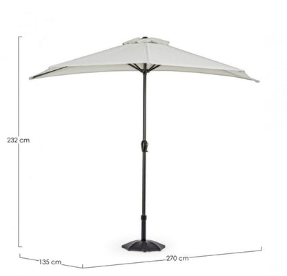 Parapluie Kalife Mezzaluna 2.7 Natur -
