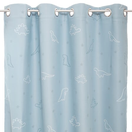 Rideau occultant dinosaure 140 x 250 cm