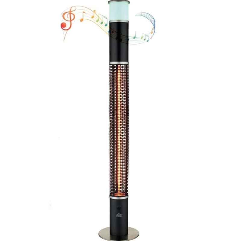 Patio Carbonio Led + Enceinte Bluetooth