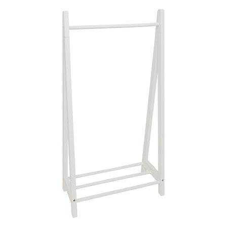Appendiabiti semplice bianco 60x30x114 cm
