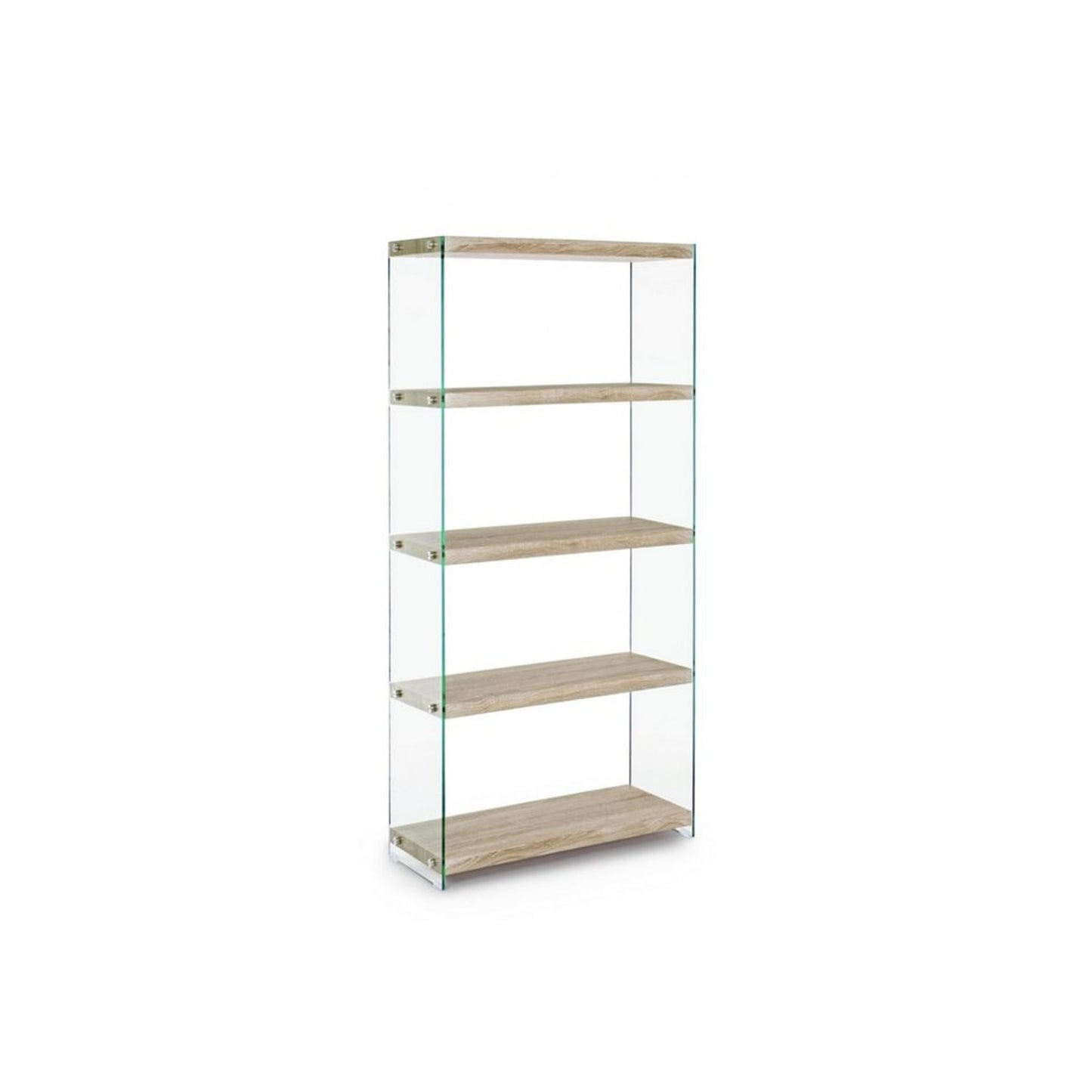 Libreria minimal rovere 75x29 cm