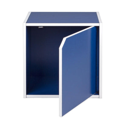 Cubo mensola blu 35x29,2x35h cm