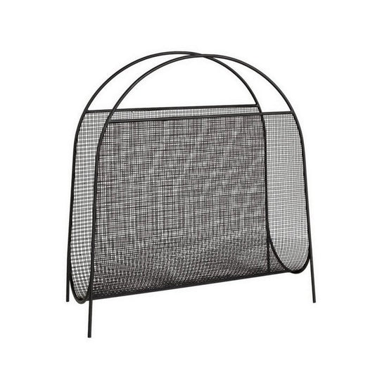 Portariviste rettangolare nero 39,5x16,5x42h cm