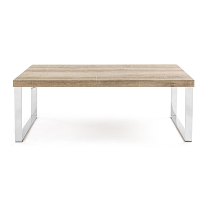 Tavolino rettangolare 100x50 cm in legno