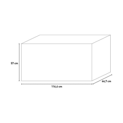 Coffre coffre SAMOA 270 Lt 116x44xh.57 cm