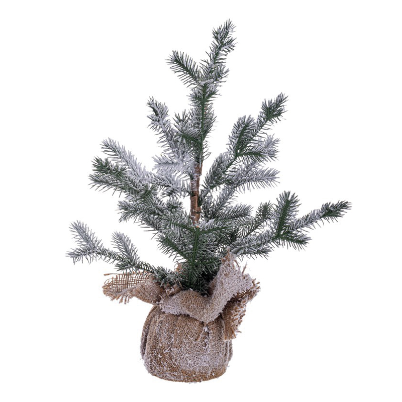 Pin du Nordend enneigé H 45 cm