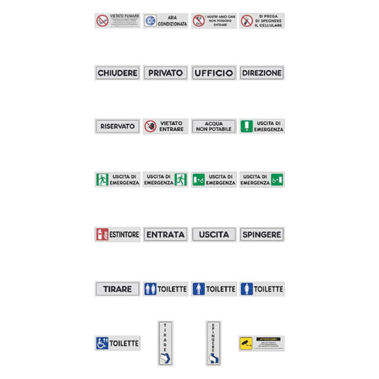 Étiquette de signalisation pour toilettes handicapées pour hommes/femmes