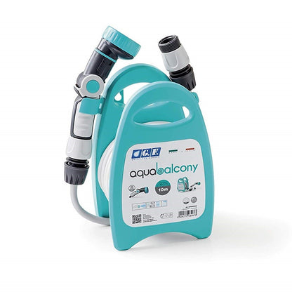 Kit selle porte tuyau Aquabalcony bleu clair