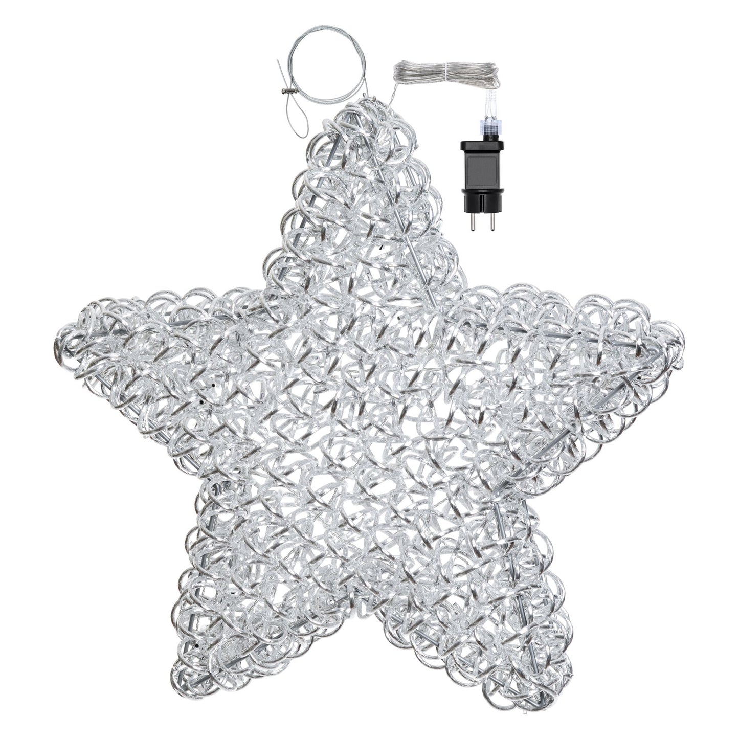 Guirlande Lumineuse de Noël Star ø60cm ATS Argent 100 LED