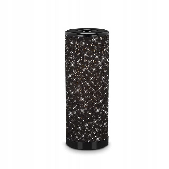 Lampe de table LED ciel étoilé 35x12 cm 5W couleur noir/chrome
