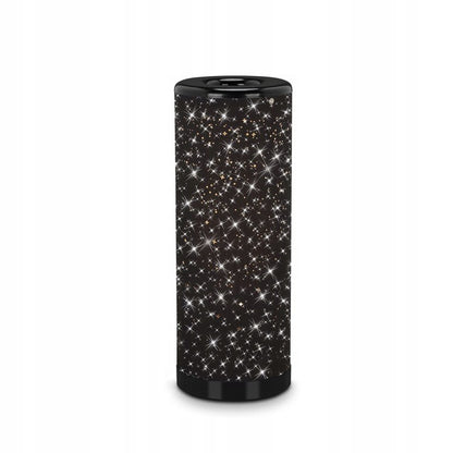 Lampe de table LED ciel étoilé 35x12 cm 5W couleur noir/chrome