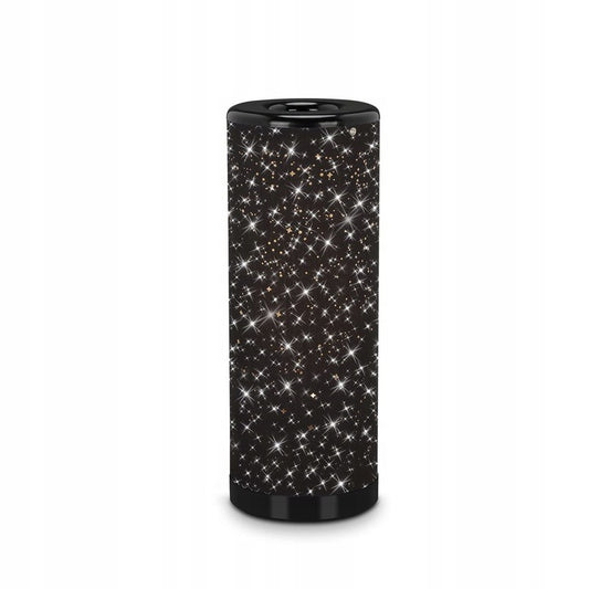 Lampe de table LED ciel étoilé 35x12 cm 5W couleur noir/chrome