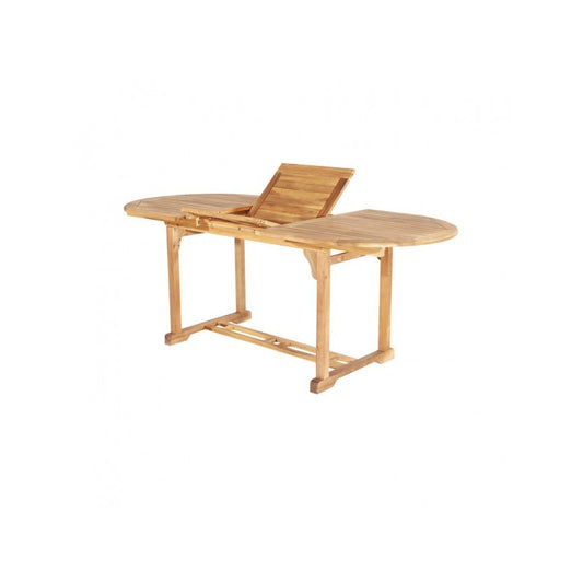 Table ovale extensible en bois