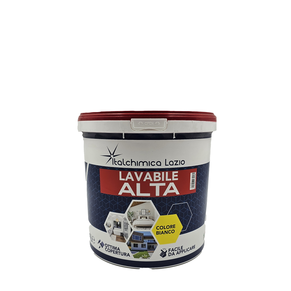 Peinture hautement lavable 4L - Excellente couverture et finition veloutée