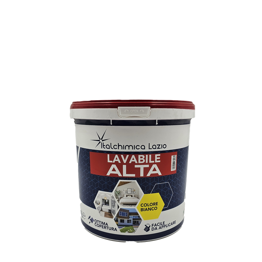 Peinture hautement lavable 4L - Excellente couverture et finition veloutée