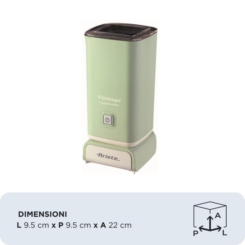 Cappuccinatore vintage vert Ariete