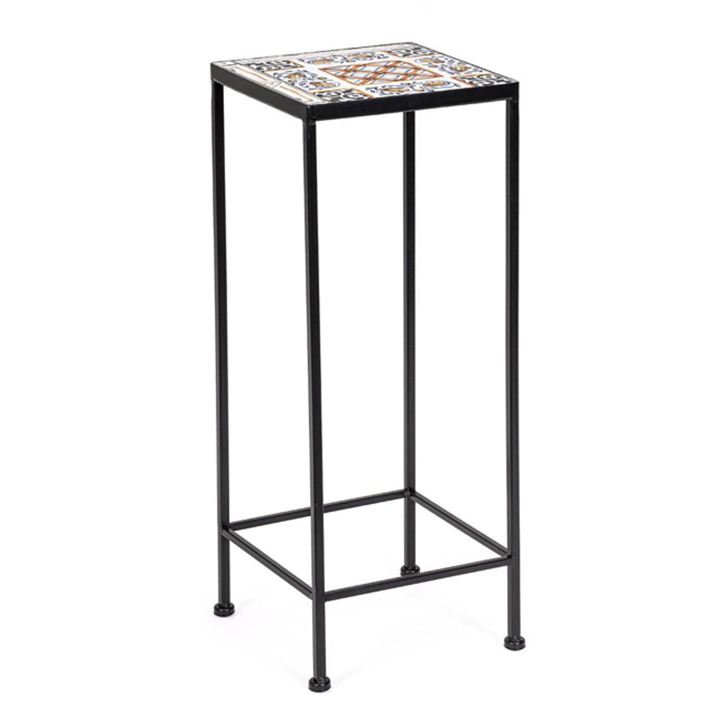 Tavolino quadrato 23x23x57H in ceramica