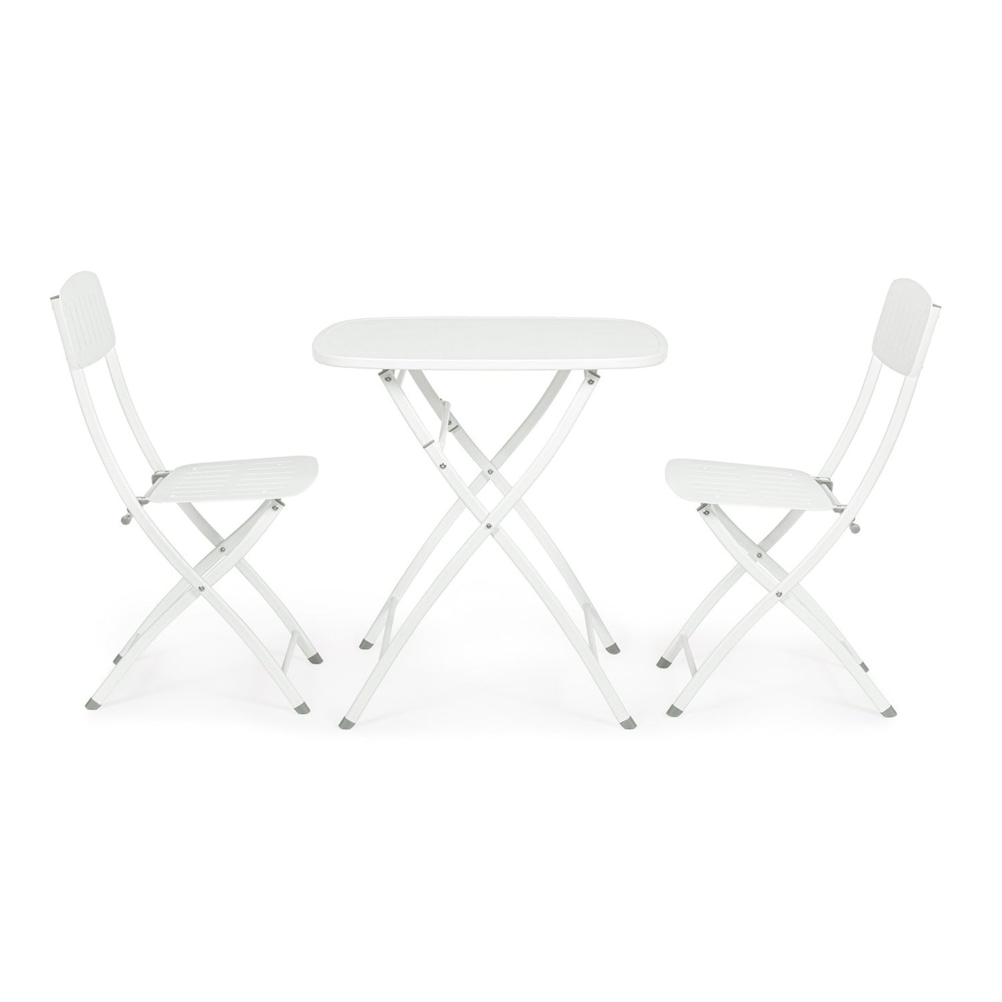 Set 3 pezzi Bistrot terracotta 44x50x85 cm