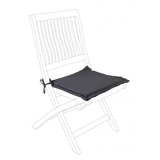 Cuscino da seduta rettangolare antracite