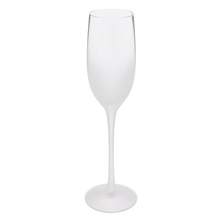 Set di 6 flauti smerigliati 7x7x25 cm