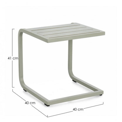 Tavolino da giardino 40x40 cm Breeze
