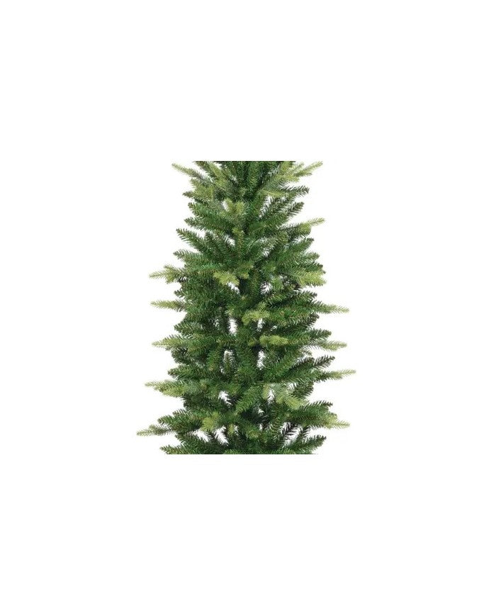 Albero di Natale artificiale Slim Fir verde Ø 55 cm - H 180 cm