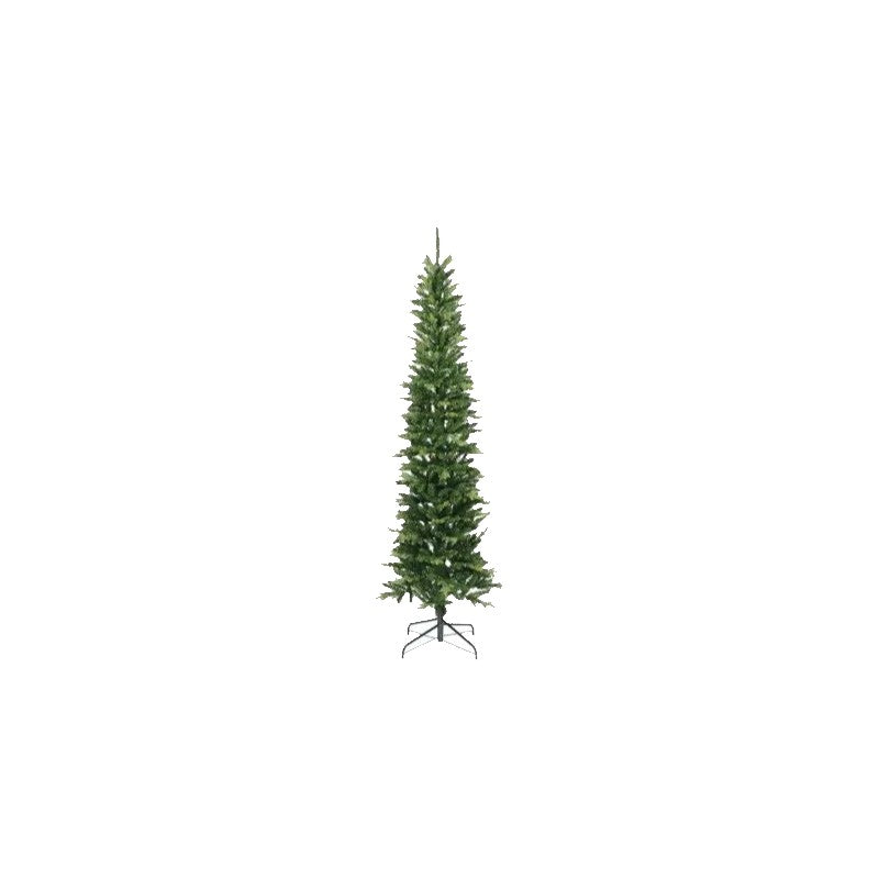 Albero di Natale artificiale Slim Fir verde Ø 55 cm - H 180 cm