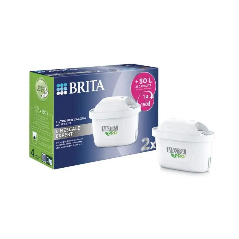 Filtro acqua BRITA MAXTRA PRO Limescale Expert – Confezione 2 filtri